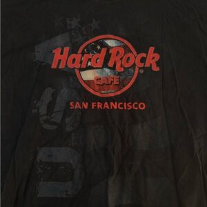 Hard Rock Cafe Navy Blue T-Shirt